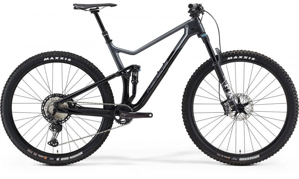 Bicycle Merida ONE-TWENTY 7000 2021 black-dark silver - 1