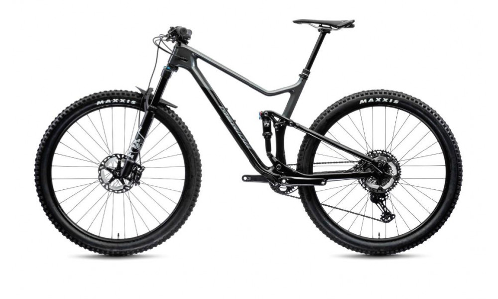 Bicycle Merida ONE-TWENTY 7000 2021 black-dark silver - 2