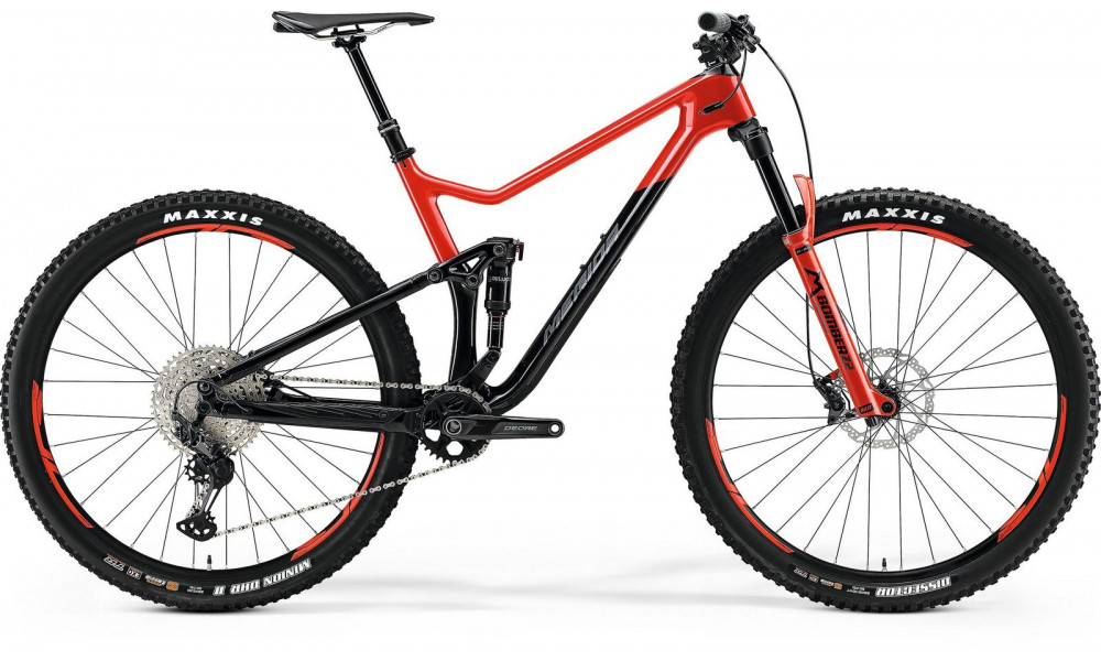 Bicycle Merida ONE-TWENTY 3000 2021 black-glossy race red 