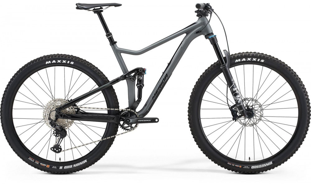 Bicycle Merida ONE-TWENTY 700 2021 matt grey-glossy black - 1