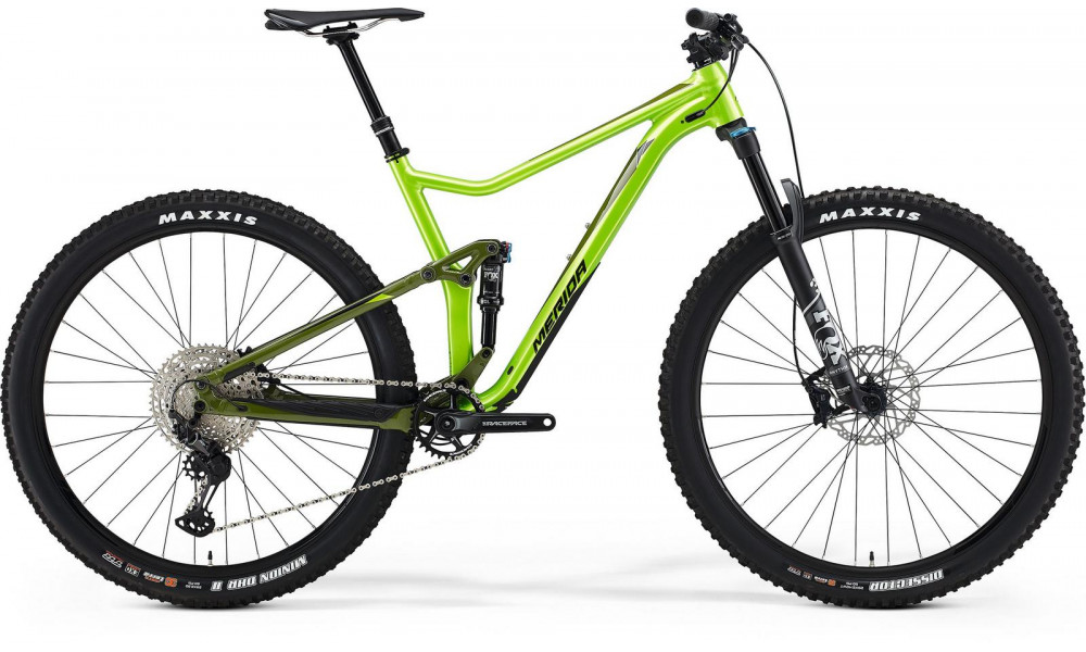 Bicycle Merida ONE-TWENTY 700 2021 green-dark green - 1