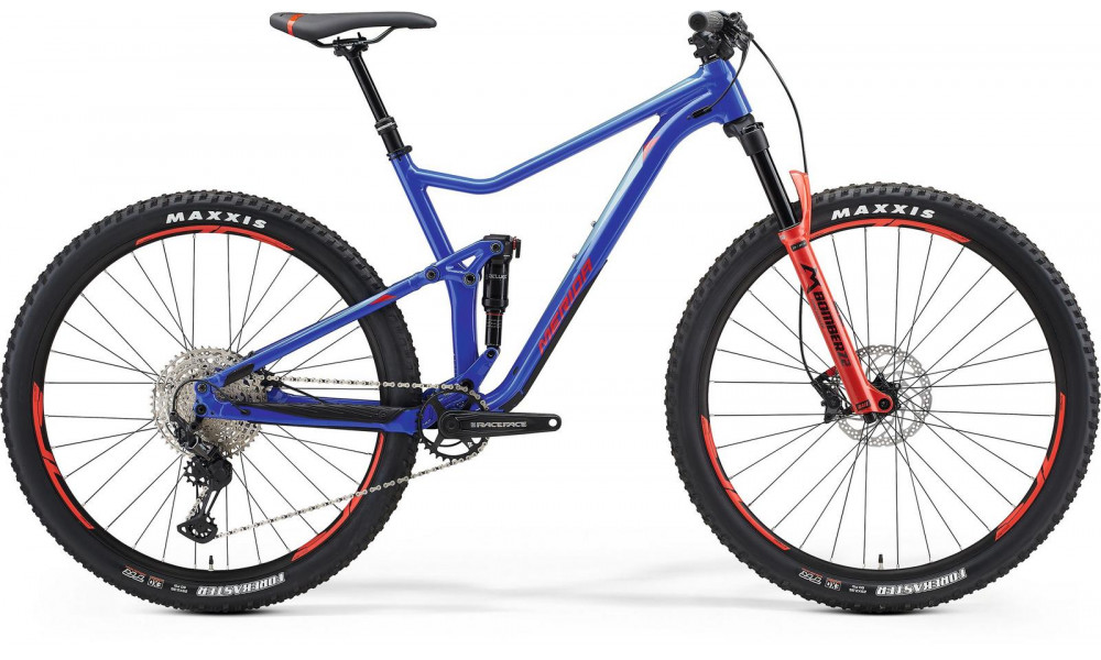 Bicycle Merida ONE-TWENTY 600 2021 dark blue - 1