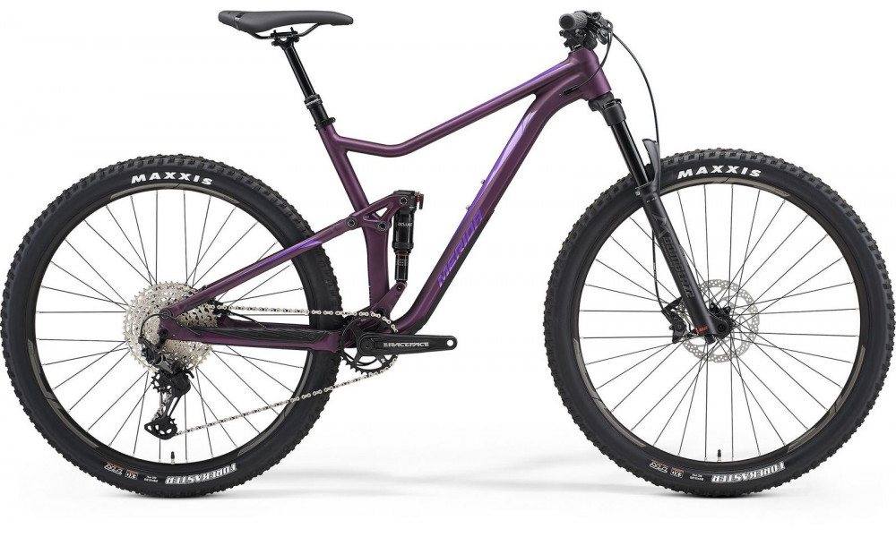 Bicycle Merida ONE-TWENTY 600 2021 matt dark purple - 1