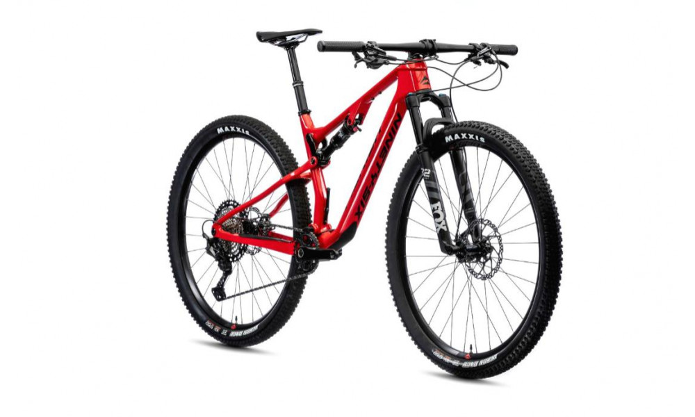 Bicycle Merida NINETY-SIX RC XT 2021 glossy race red - 2