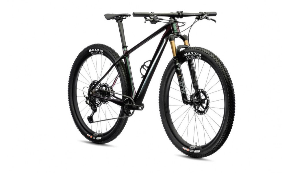 Bicycle Merida BIG.NINE 9000 2021 matt black-glossy candy green - 3