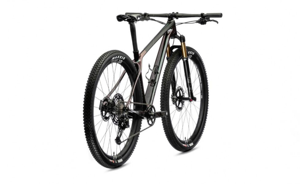Bicycle Merida BIG.NINE 9000 2021 matt black-glossy candy green - 4