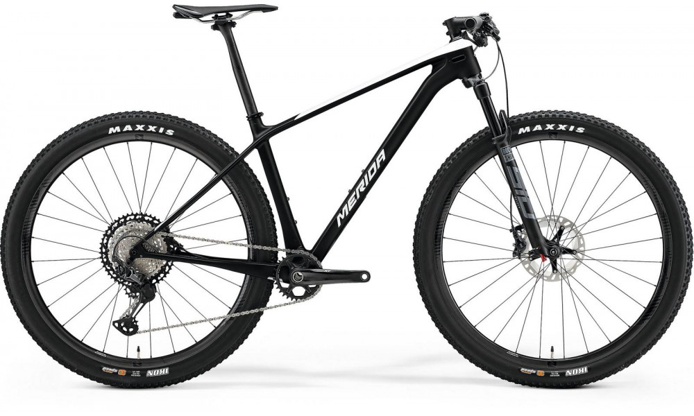 Bicycle Merida BIG.NINE 7000 2021 glossy pearl white-matt black 