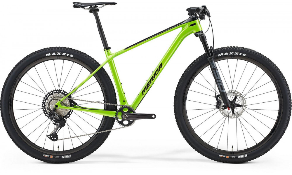 Bicycle Merida BIG.NINE 7000 2021 black-green - 1
