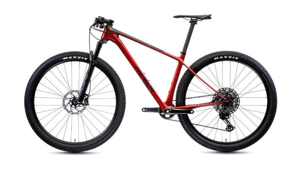 Bicycle Merida BIG.NINE XT 2021 black-x'mas red - 2