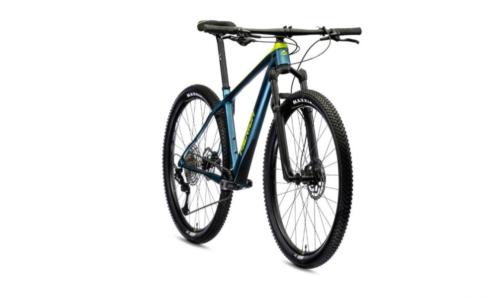 Bicycle Merida BIG.NINE 3000 2021 silk lime-teal-blue - 4