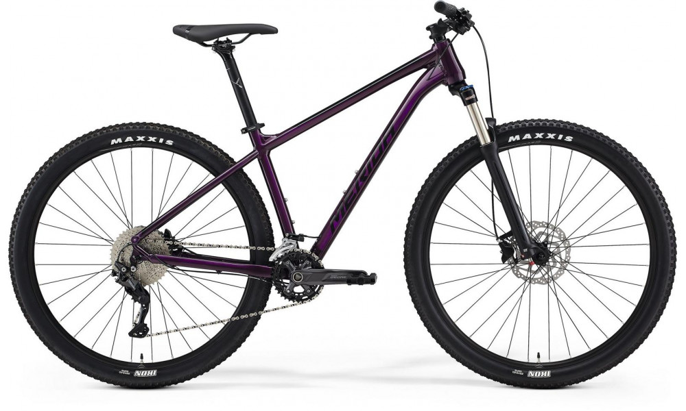 Bicycle Merida BIG.NINE 300 2021 dark purple - 1