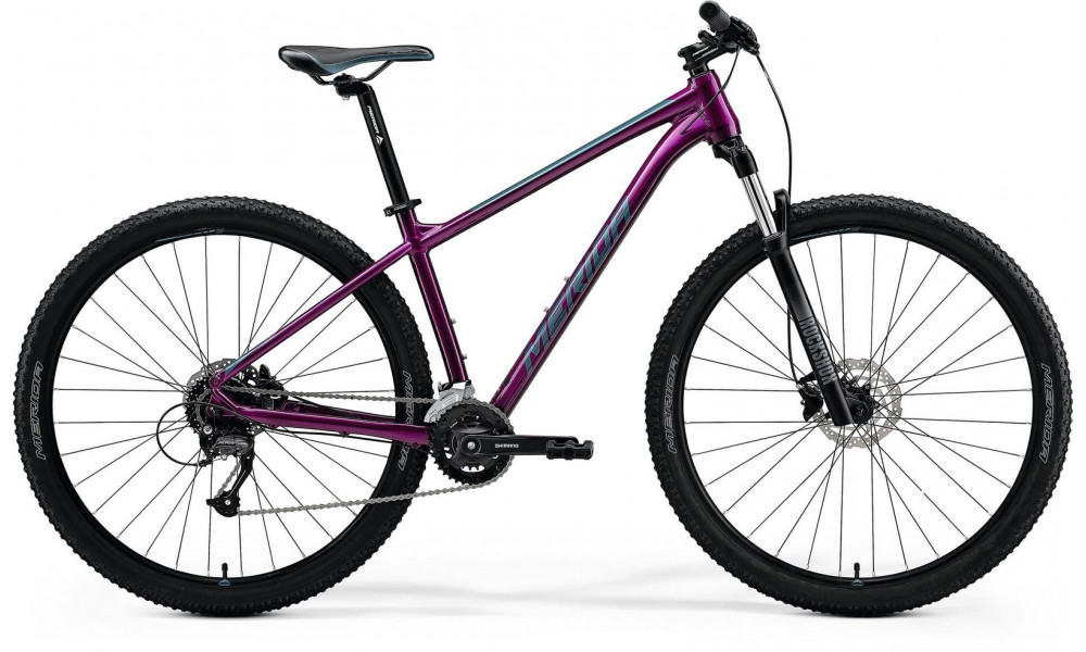 Dviratis Merida BIG.NINE 60-2X 2021 purple - 1