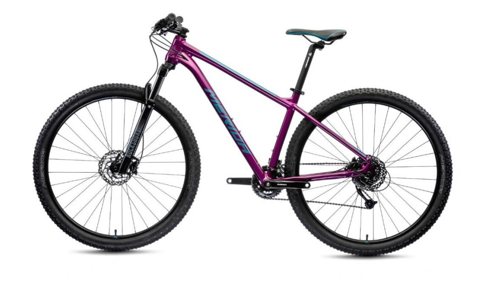 Bicycle Merida BIG.NINE 60-2X 2021 purple - 2