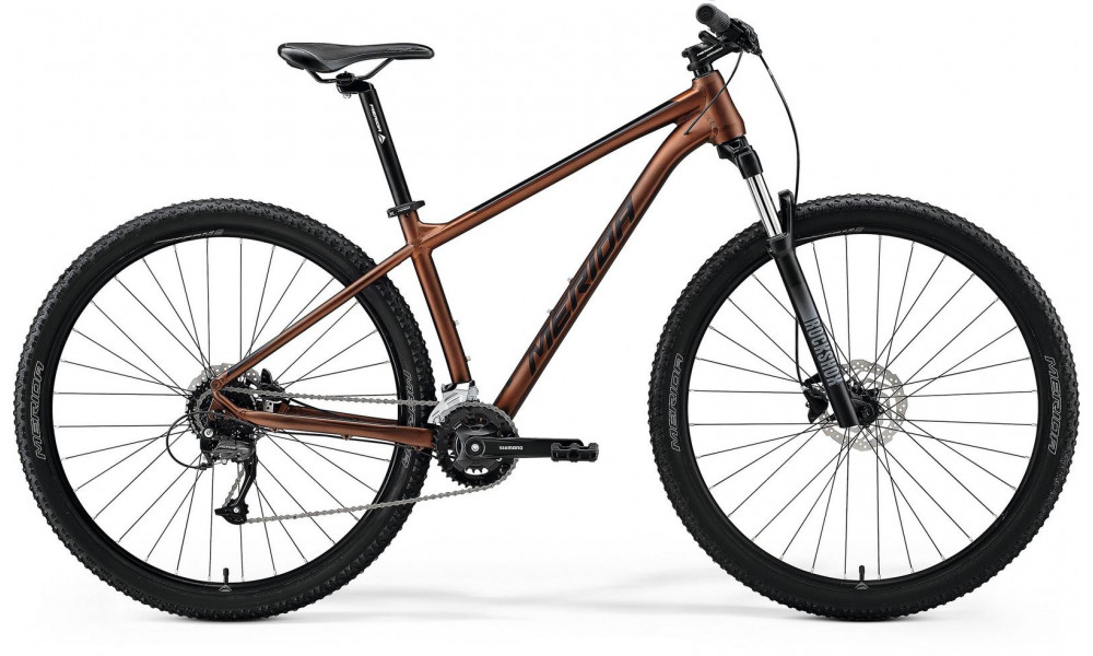 Bicycle Merida BIG.NINE 60-3X 2021 matt bronze 