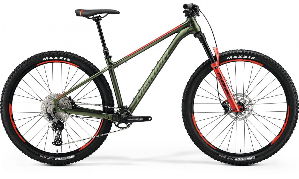 Bicycle Merida BIG.TRAIL 600 2021 matt green - 1