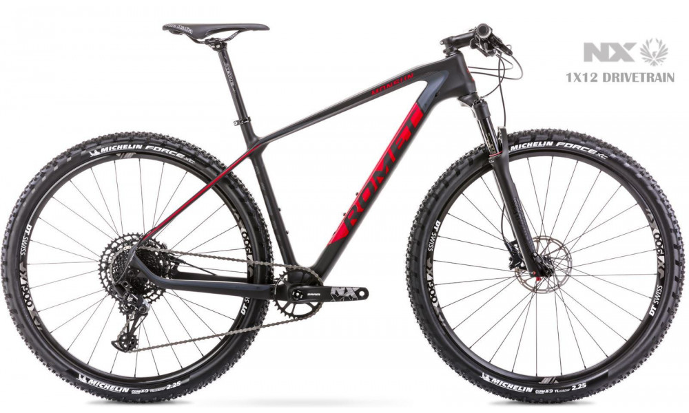 Bicycle Romet Monsun 2 29" 2021 black-red 