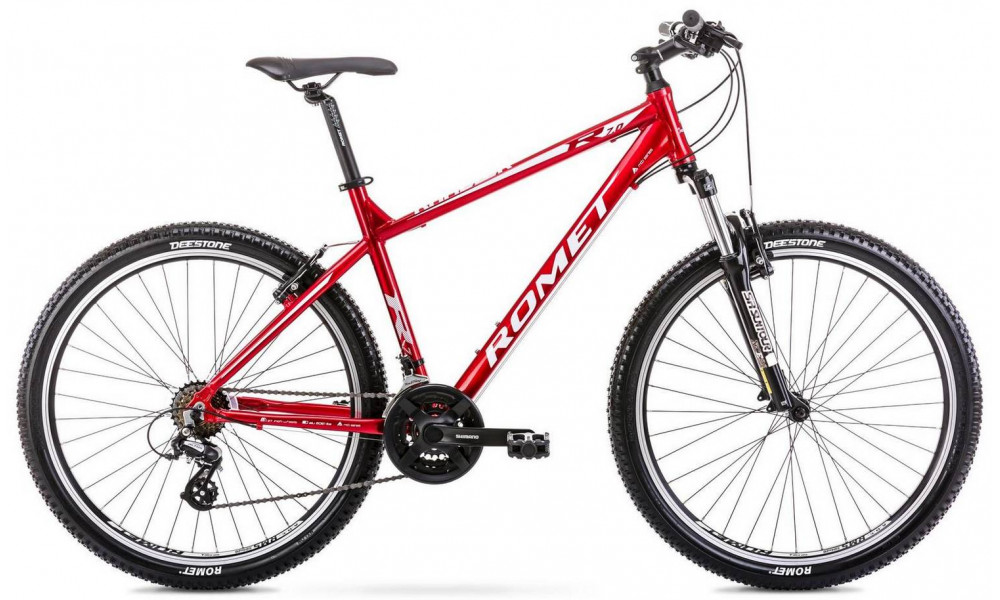 Bicycle Romet Rambler R7.0 27.5" 2021 red 