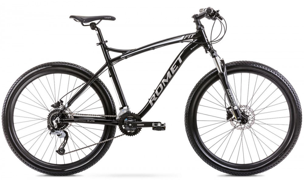 Bicycle Romet Rambler Fit 27.5" 2021 black-silver 