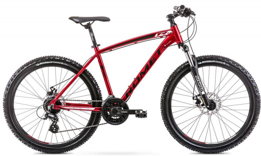 Bicycle Romet Rambler R6.3 26" 2021 red 