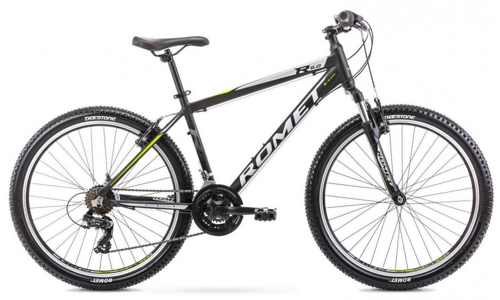 Bicycle Romet Rambler R6.0 26" 2021 black - 1