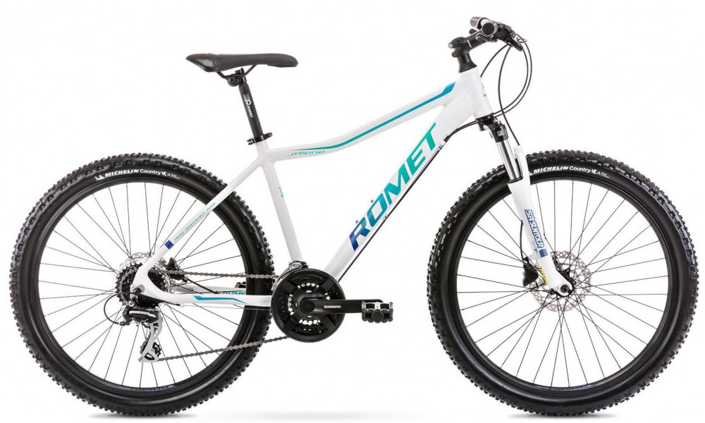 Bicycle Romet Jolene 6.3 26" 2021 white-green 
