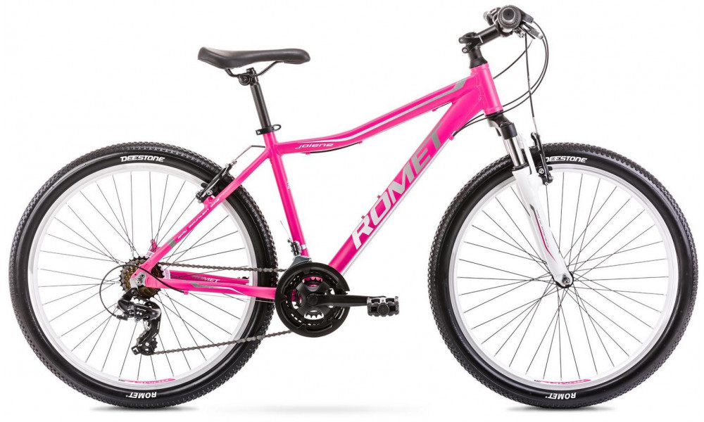 Bicycle Romet Jolene 6.0 26" 2021 pink-grey - 1