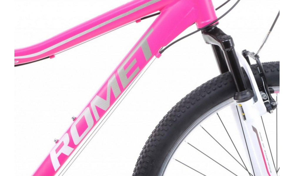 Bicycle Romet Jolene 6.0 26" 2021 pink-grey - 8