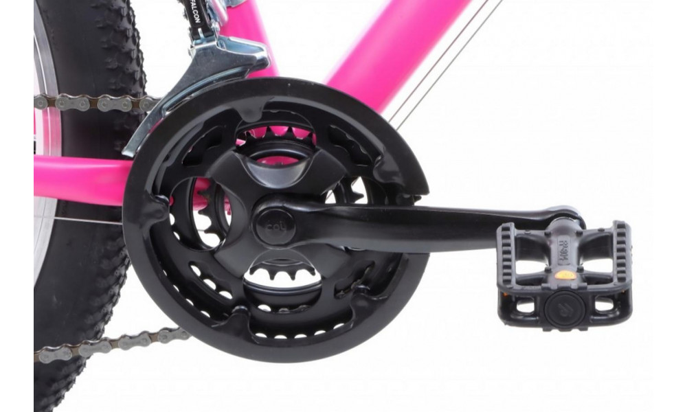 Bicycle Romet Jolene 6.0 26" 2021 pink-grey - 9