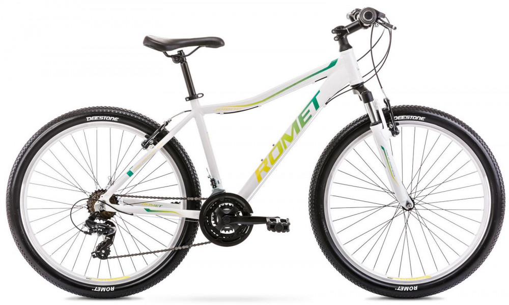Bicycle Romet Jolene 6.0 26" 2021 white-green - 1