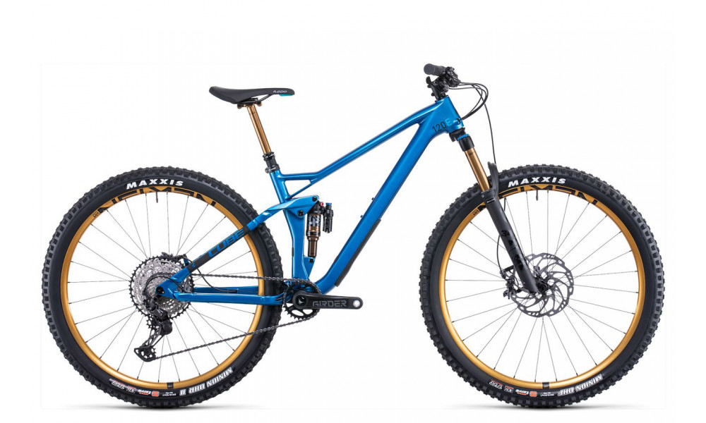 Bicycle Cube Stereo 120 HPC EX 29 metalblue'n'blue 2022 - 1