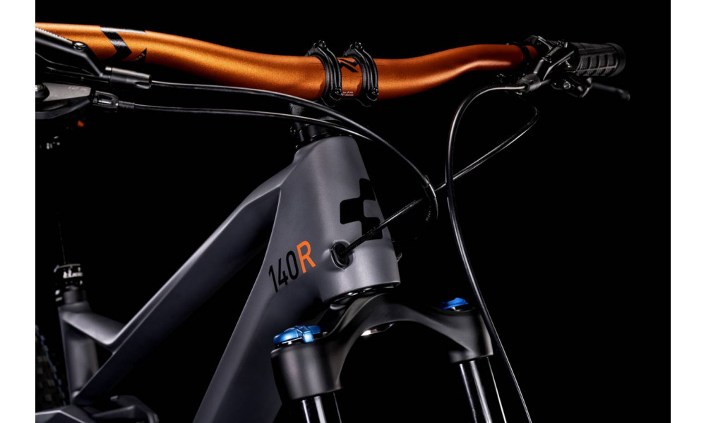 Bicycle Cube Stereo 140 HPC Race 27.5 grey'n'orange 2022 - 4