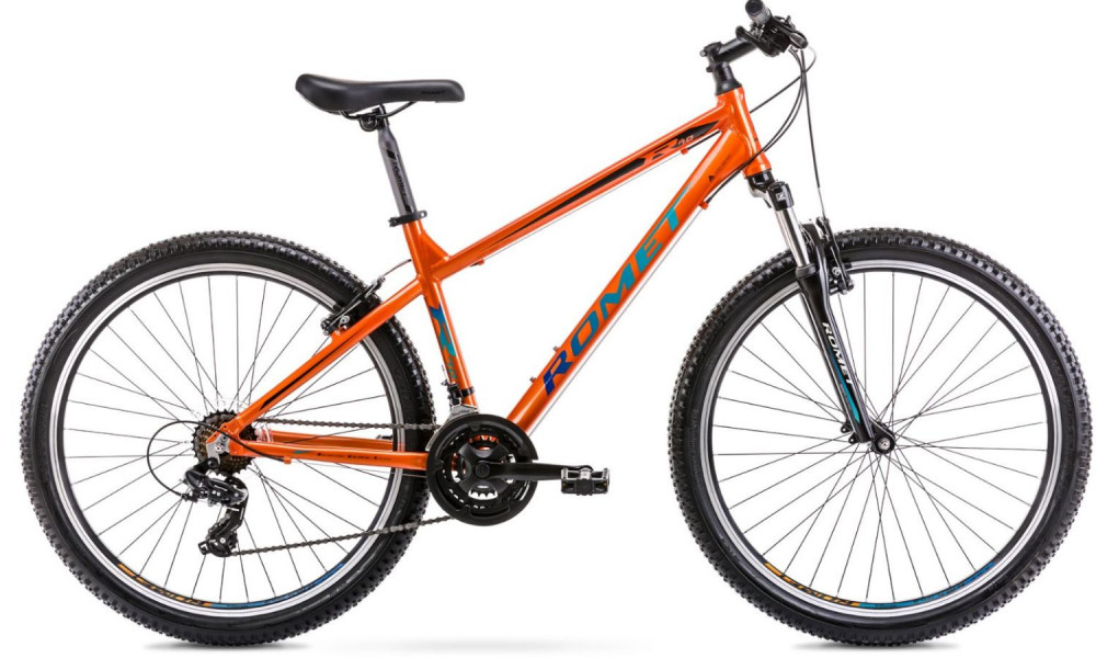 Велосипед Romet Rambler R7.0 LTD 27.5" 2022 orange-blue 