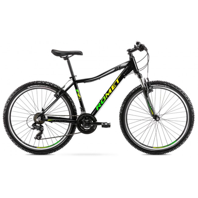 Велосипед Romet Rambler R6.1 JR 26" 2022 black-green