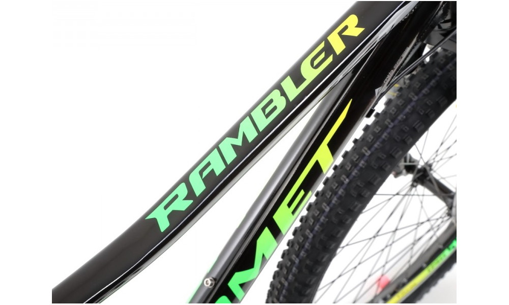 Bicycle Romet Rambler R6.1 JR 26" 2022 black-green - 6