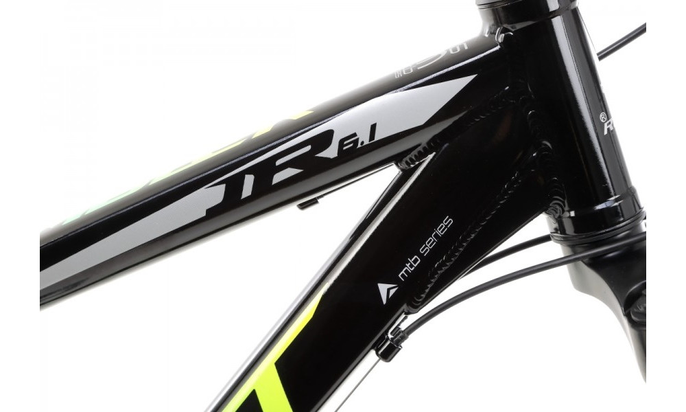 Bicycle Romet Rambler R6.1 JR 26" 2022 black-green - 12