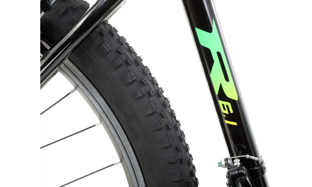 Bicycle Romet Rambler R6.1 JR 26" 2022 black-green - 16