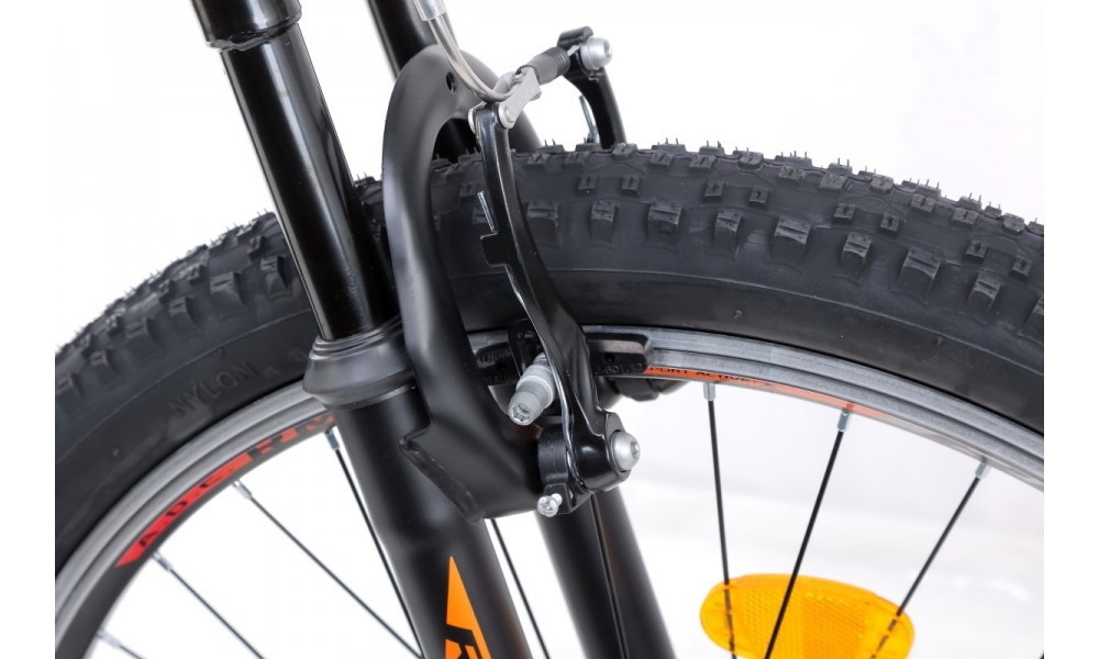 Bicycle Romet Rambler R6.0 26" 2022 black-orange - 6