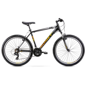 Bicycle Romet Rambler R6.1 26" 2022 black-yellow