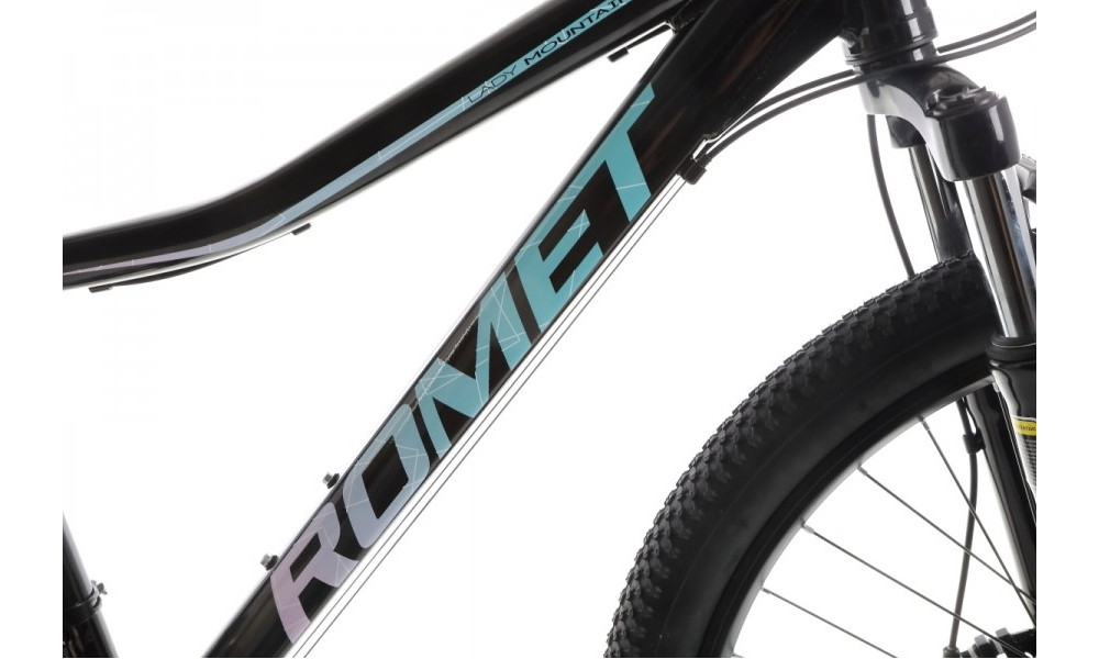 Велосипед Romet Jolene 6.2 26" 2022 black-green - 12