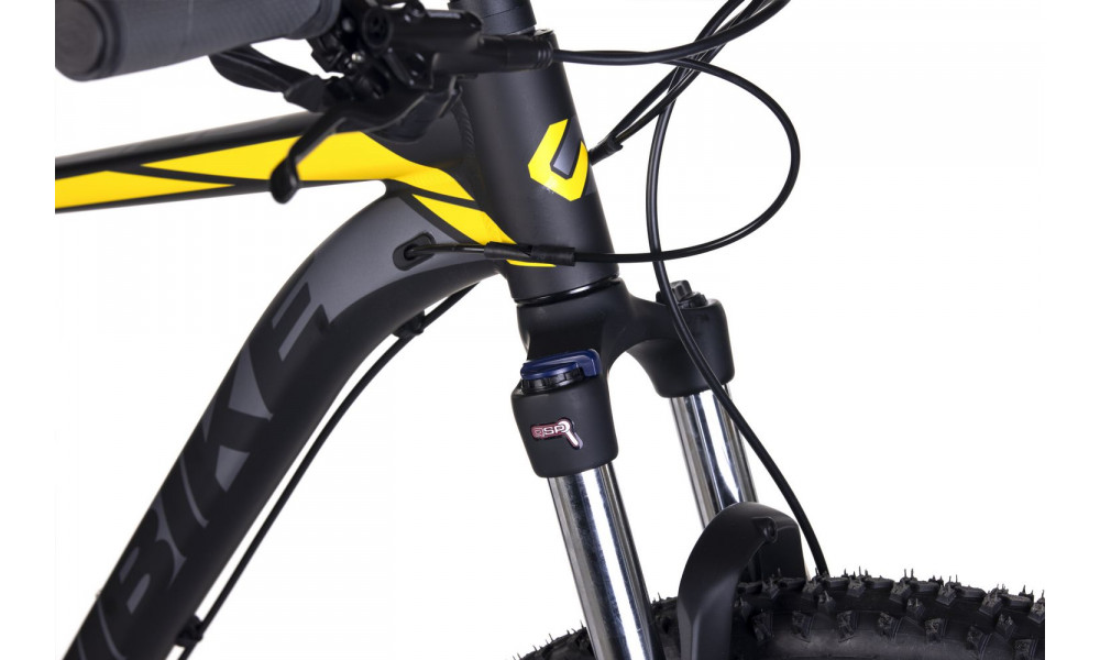 Велосипед UNIBIKE Shadow 29 2022 black-yellow - 3