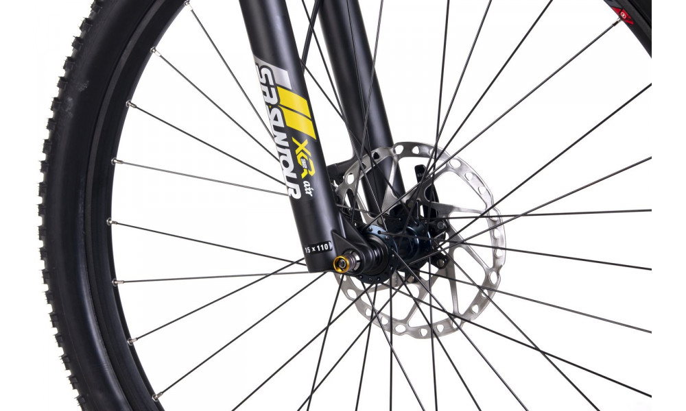 Велосипед UNIBIKE Flite 29 2022 black-yellow - 1