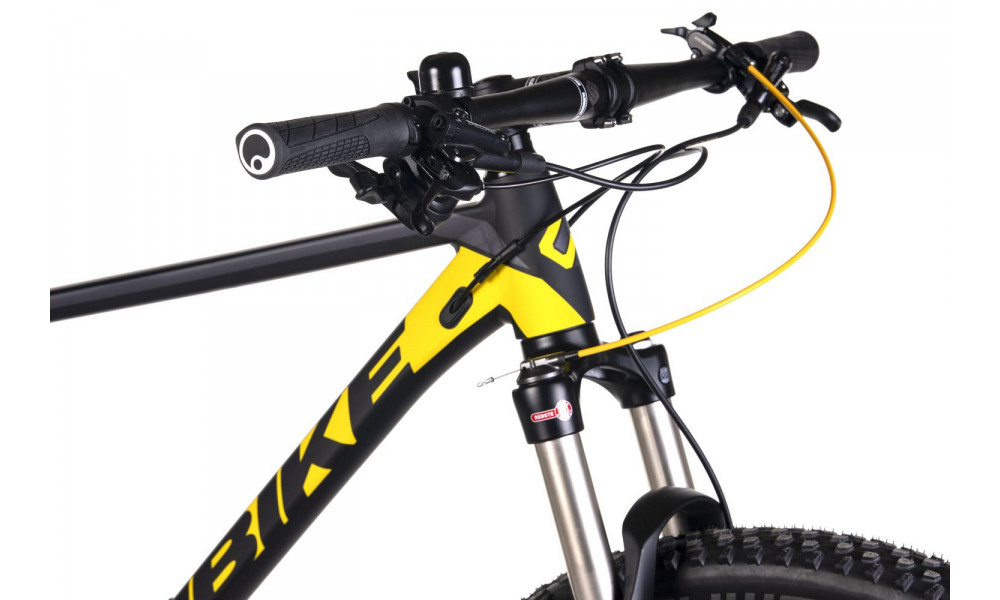Велосипед UNIBIKE Flite 29 2022 black-yellow - 2