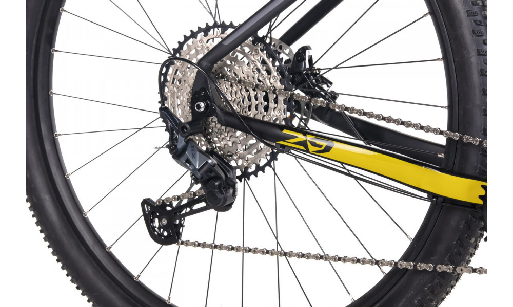 Велосипед UNIBIKE Flite 29 2022 black-yellow - 4