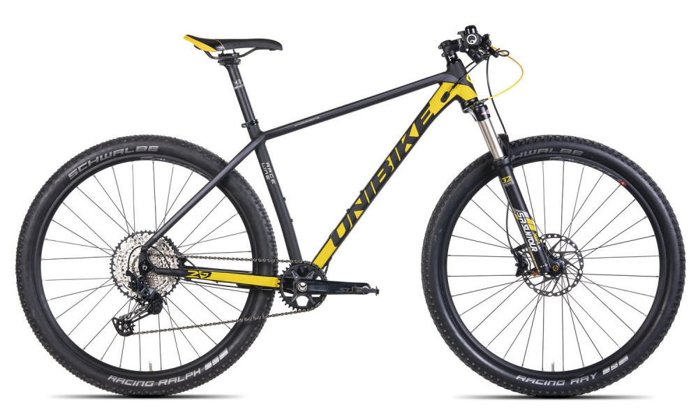 Велосипед UNIBIKE Flite 29 2022 black-yellow - 5