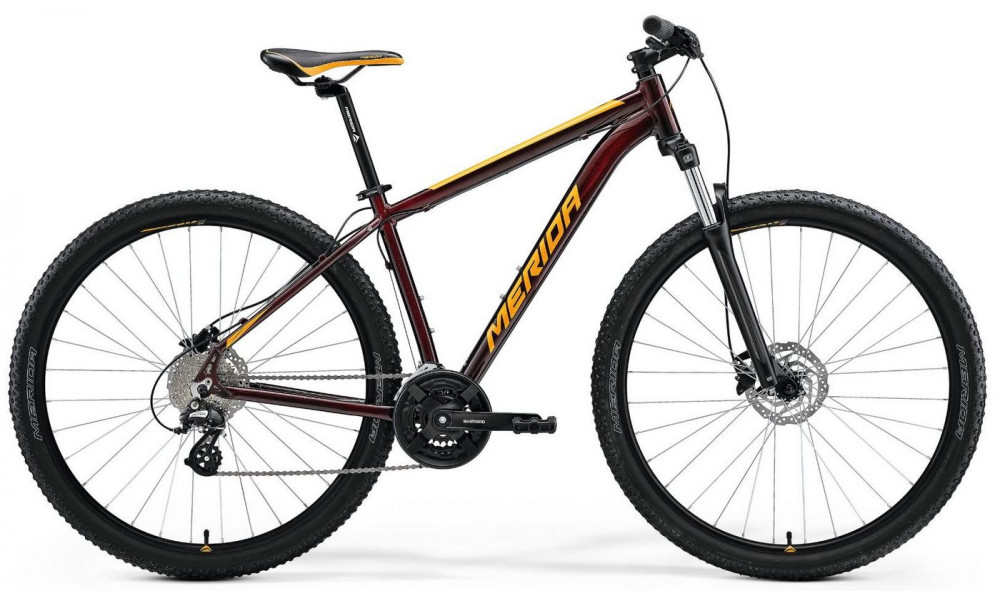 Bicycle Merida BIG.NINE 15 burgundy red 