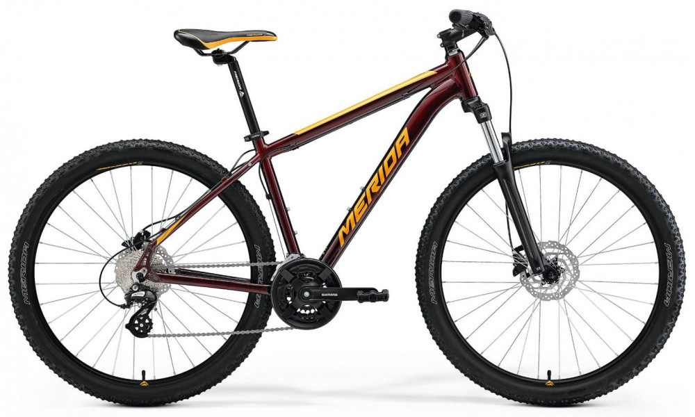 Bicycle Merida BIG.SEVEN 15 burgundy red 