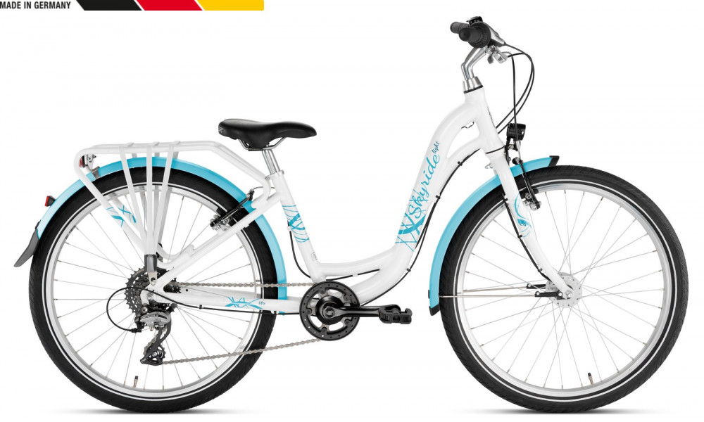 Bicycle PUKY Skyride 24-8 Alu Light white - 1
