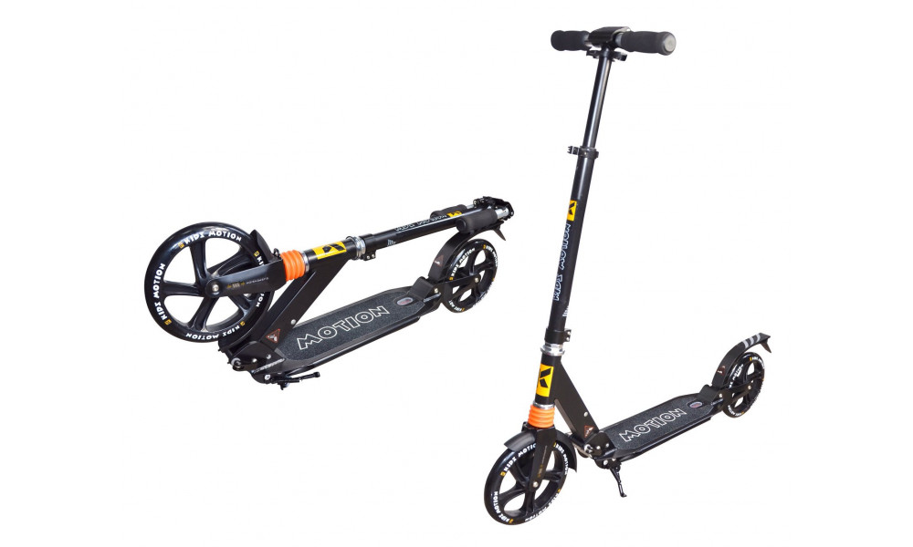 Самокат Kidz Motion Dragster black 