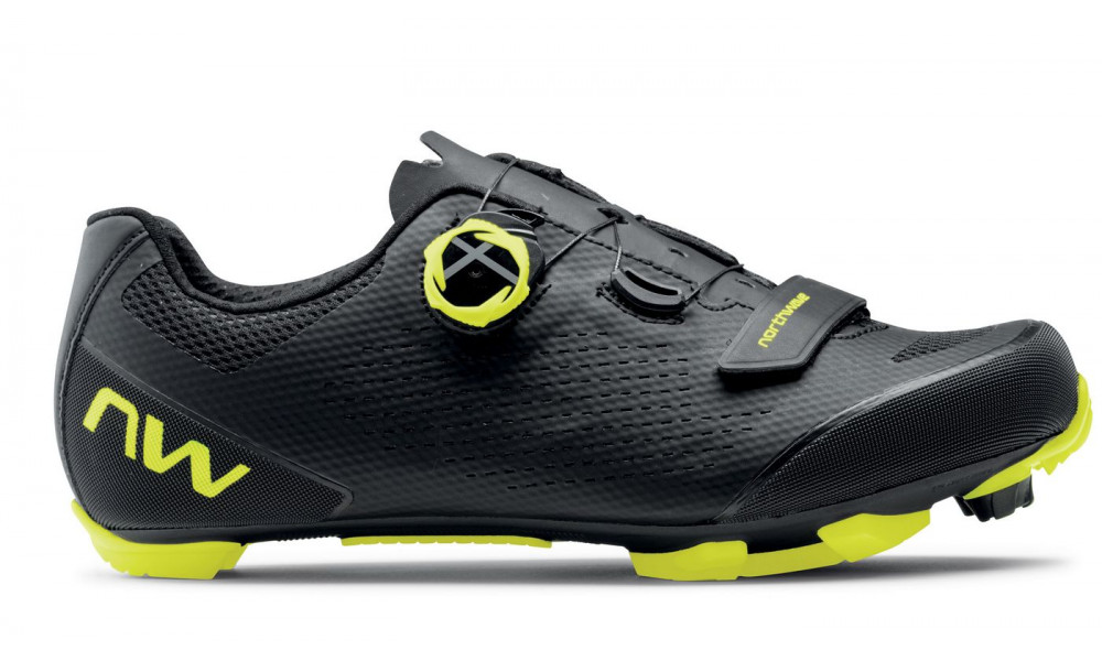 Cycling shoes Northwave Razer 2 MTB XC black-yellow fluo - 1