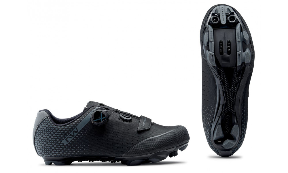 Cycling shoes Northwave Origin Plus 2 MTB XC black-anthracite - 4